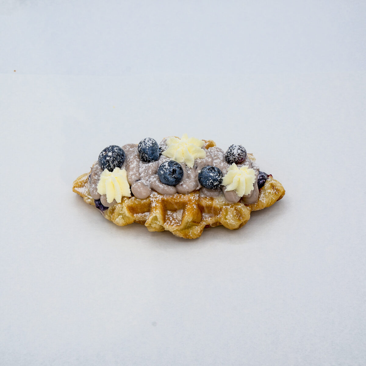 Blueberry Croffle